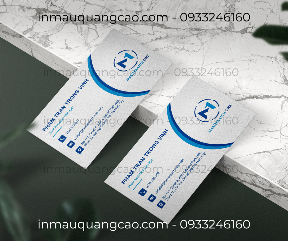 In danh thiếp, name card cty giá rẻ Bình Dương TPHCM