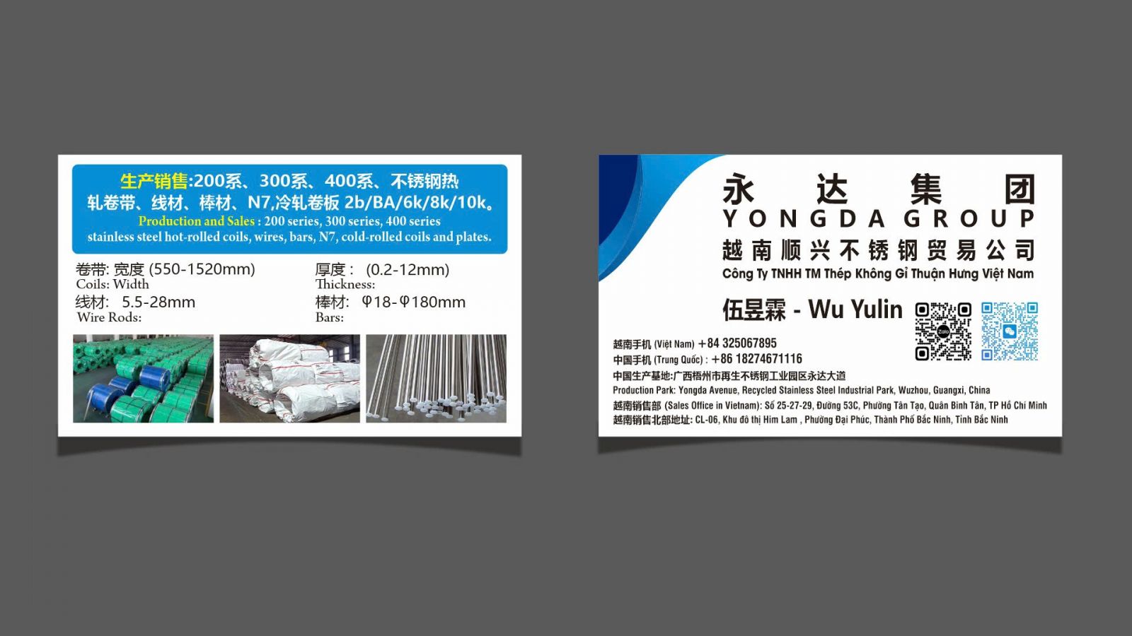 Mẫu danh thiếp tiếng hoa đẹp - in danh thiếp giá rẻ Tân Uyên TPHCM