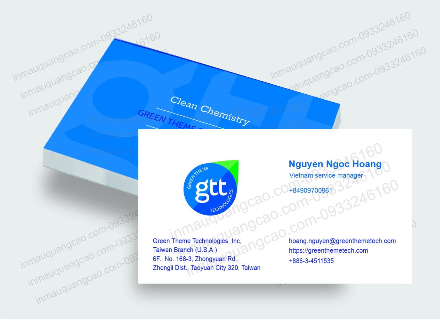 Mẫu card visit công ty đẹp - in card visit Bình Dương TPHCM