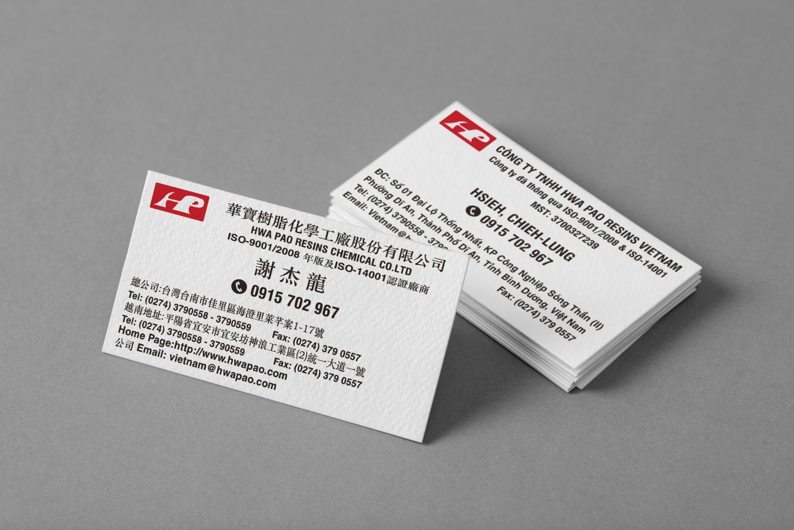 In card visit danh thiếp tiếng Trung Quốc Bình Dương