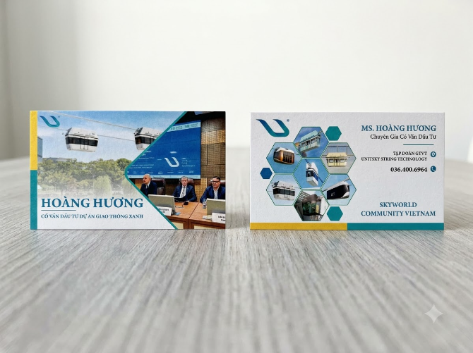 In danh thiếp giá rẻ Bình Dương - business card