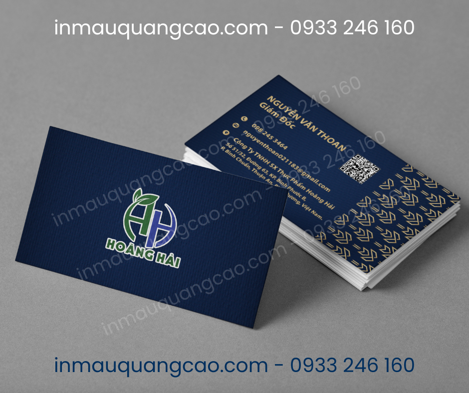 Mẫu card visit cty đẹp - in card visit giá rẻ Bình Dương TPHCM