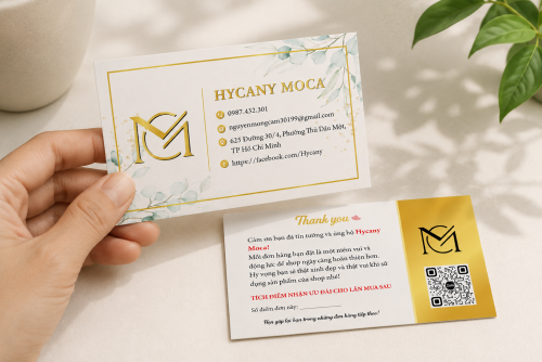 MẪU CARD VISIT CẢM ƠN ĐẸP