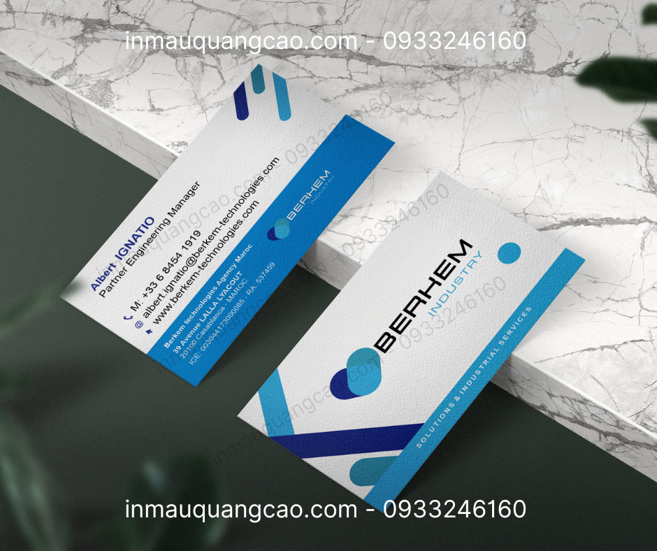 Mẫu card visit cty đẹp, in card visit giá rẻ Thuận Giao Bình Dương TPHCM