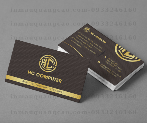 MẪU CARD VISIT CÔNG TY MÁY TÍNH 