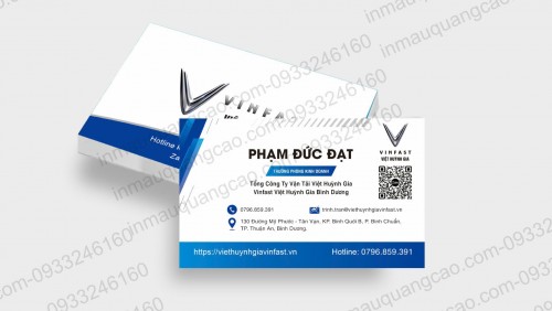 MẪU CARD VISIT VINFAST