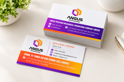 MẪU CARD CÔNG TY ANGUS LÁI THIÊU TPHCM