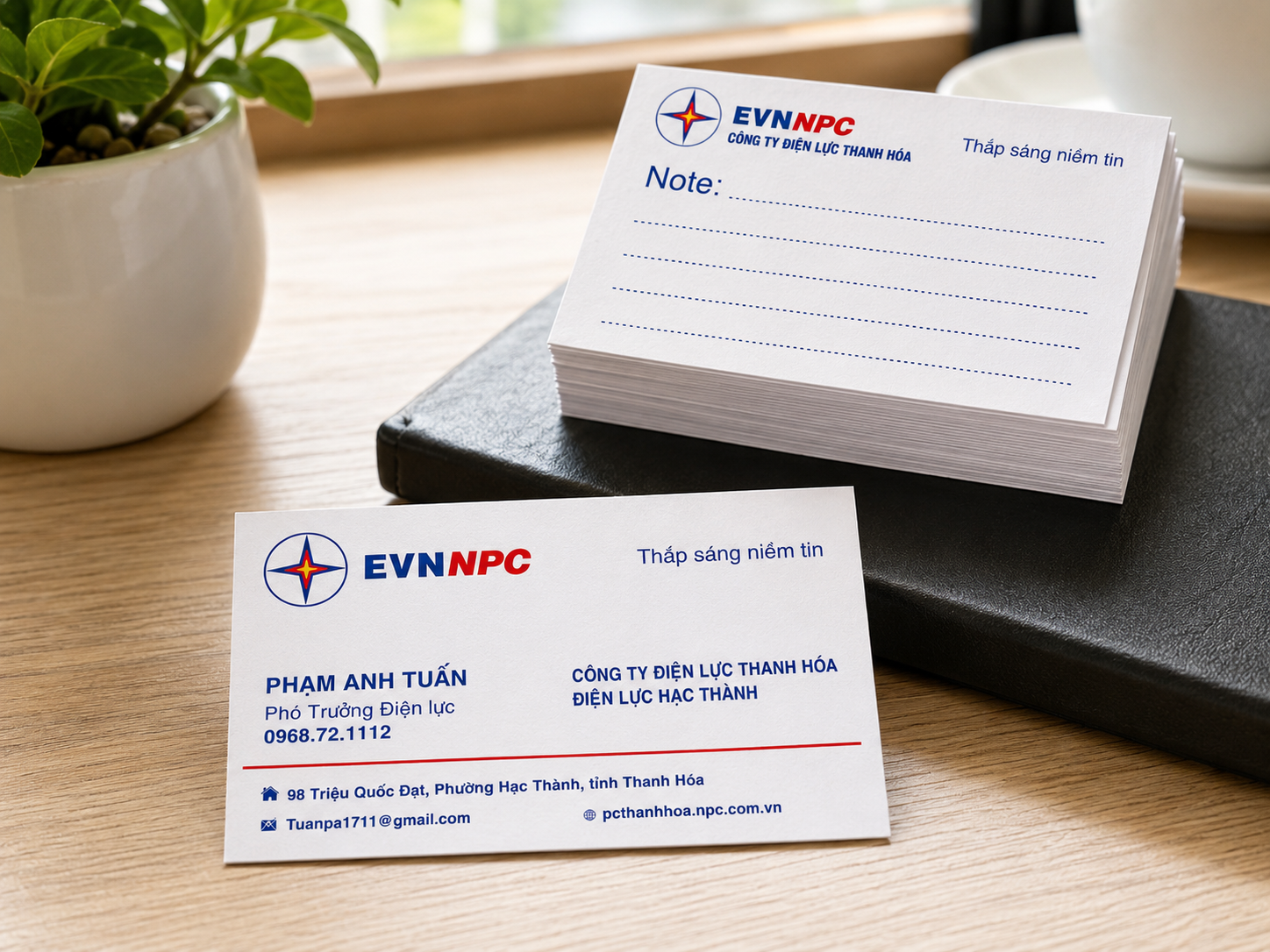 Mẫu name card cty Điện Lực, in name card Bình Dương TPHCM Mẫu name card cty Điện Lực, in name card Bình Dương TPHCM